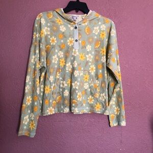 Toad & Co Floral Sweater Medium